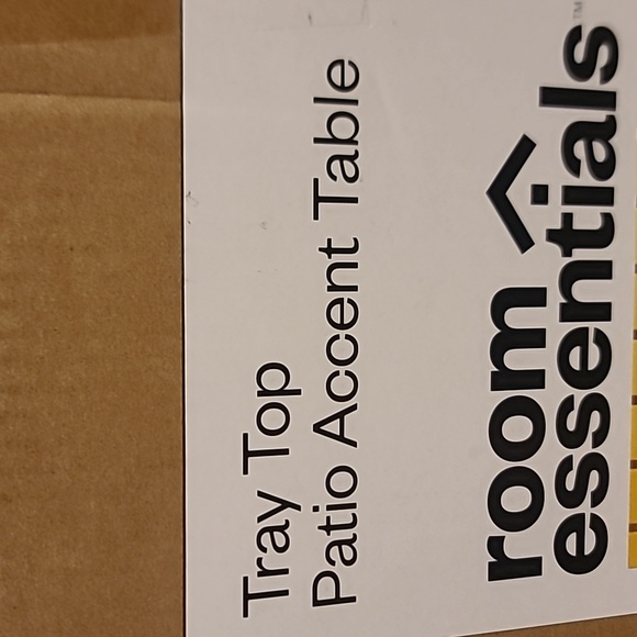 Room essentials tray top patio accent table - Picture 3 of 5